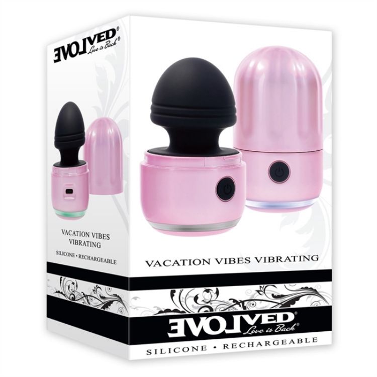 Image de Vacation Vibes - Vibrating - Pink/Black