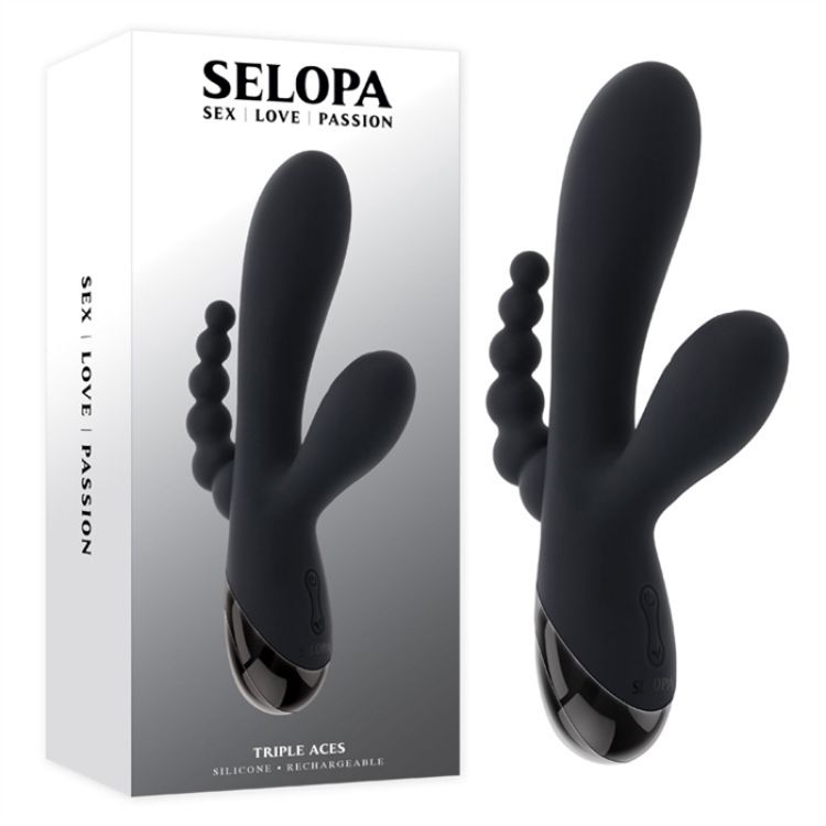 Image de Triple Aces - Silicone rechargeable